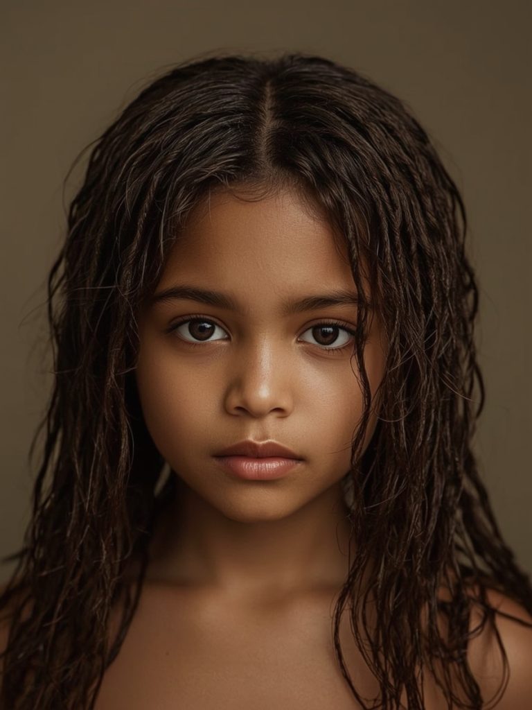 Hair Styles Kids: Beaded Braids