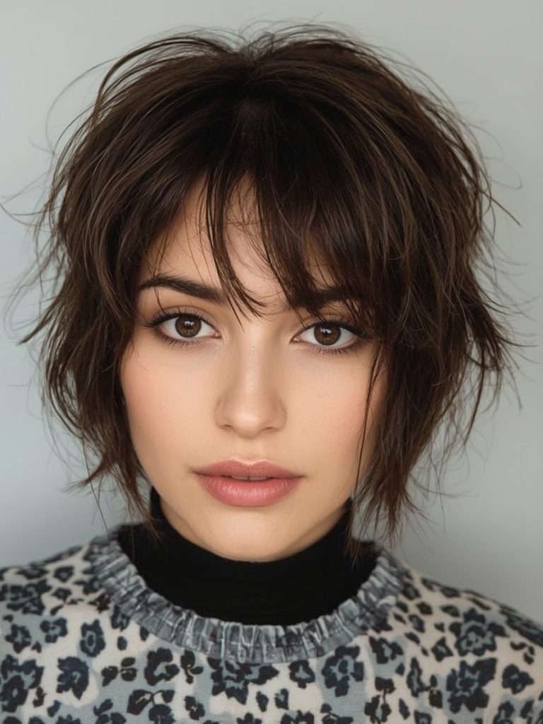 Beachy Waves Short Messy Haircuts For Women