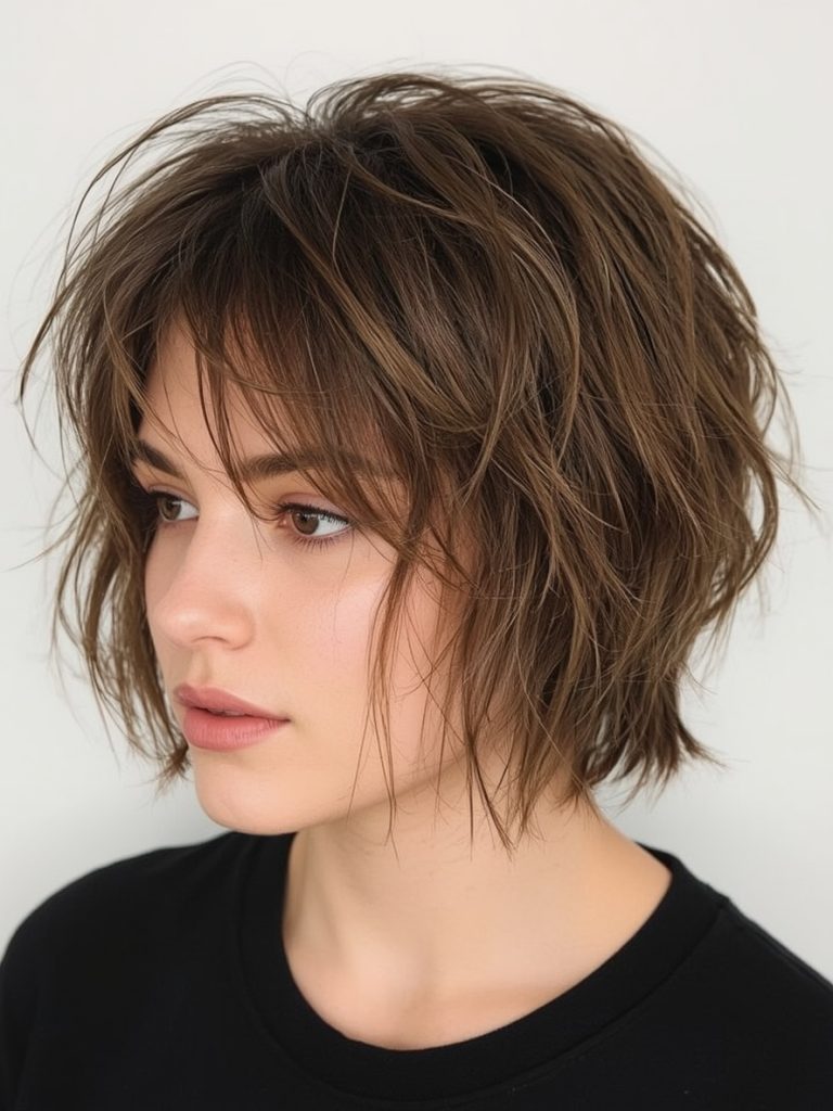 The Faux Hawk Short Messy Haircuts For Women