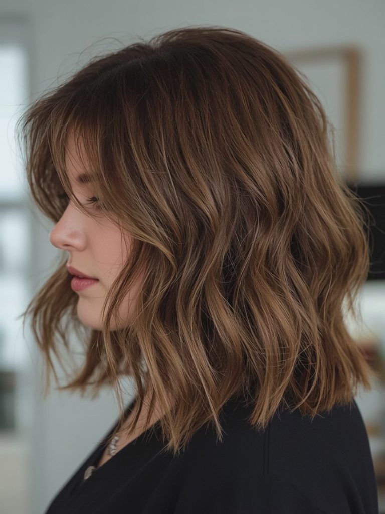  Balayage for Shoulder Length Hairstyle For Thin Hair Fine