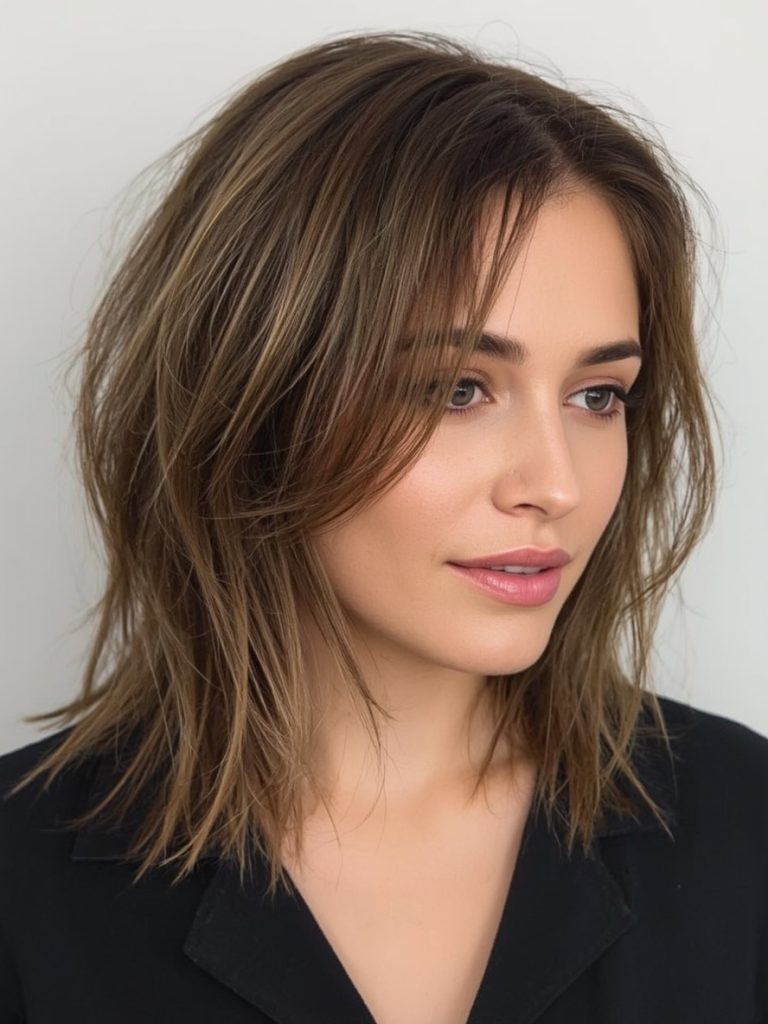  Layered Pixie for Shoulder Length Hairstyle For Thin Hair Fine