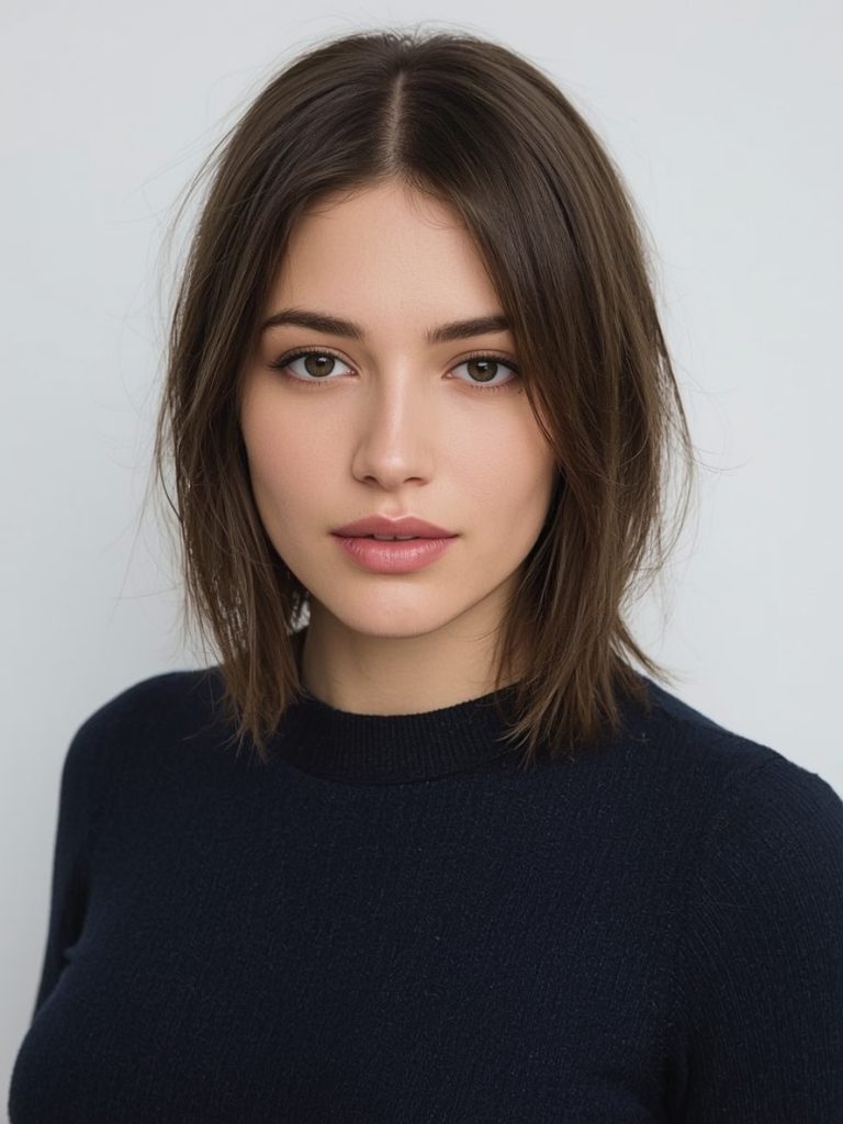 Long Layers for Shoulder Length Hairstyle For Thin Hair Fine