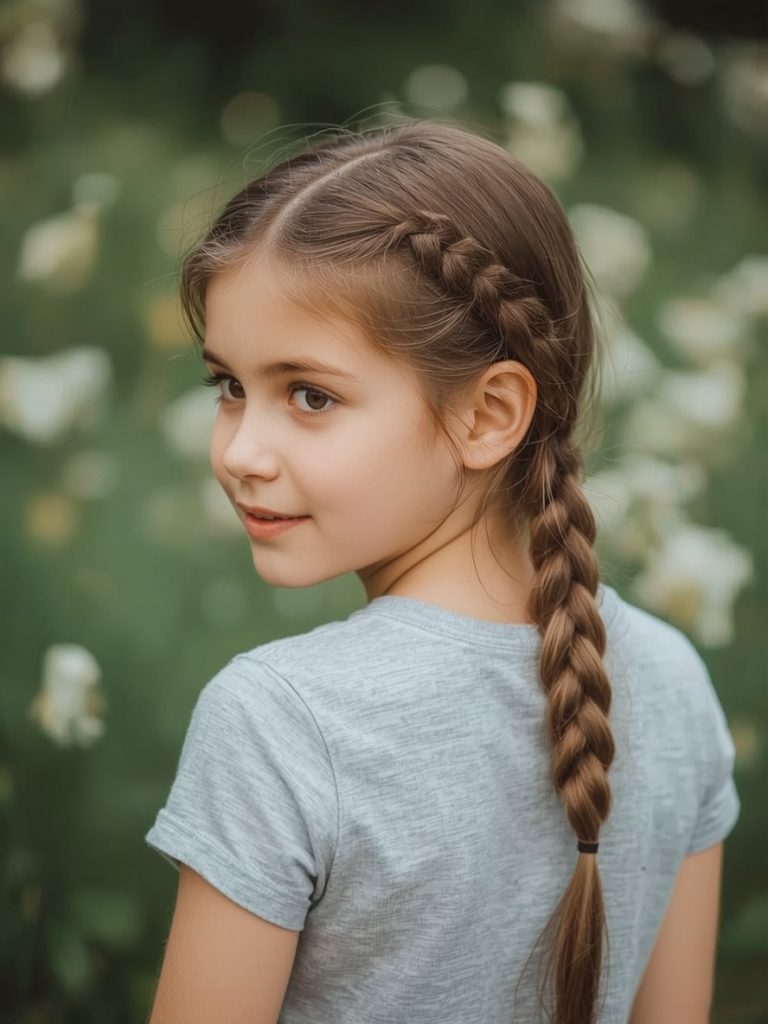 Hair Styles Kids: Fishtail Braid