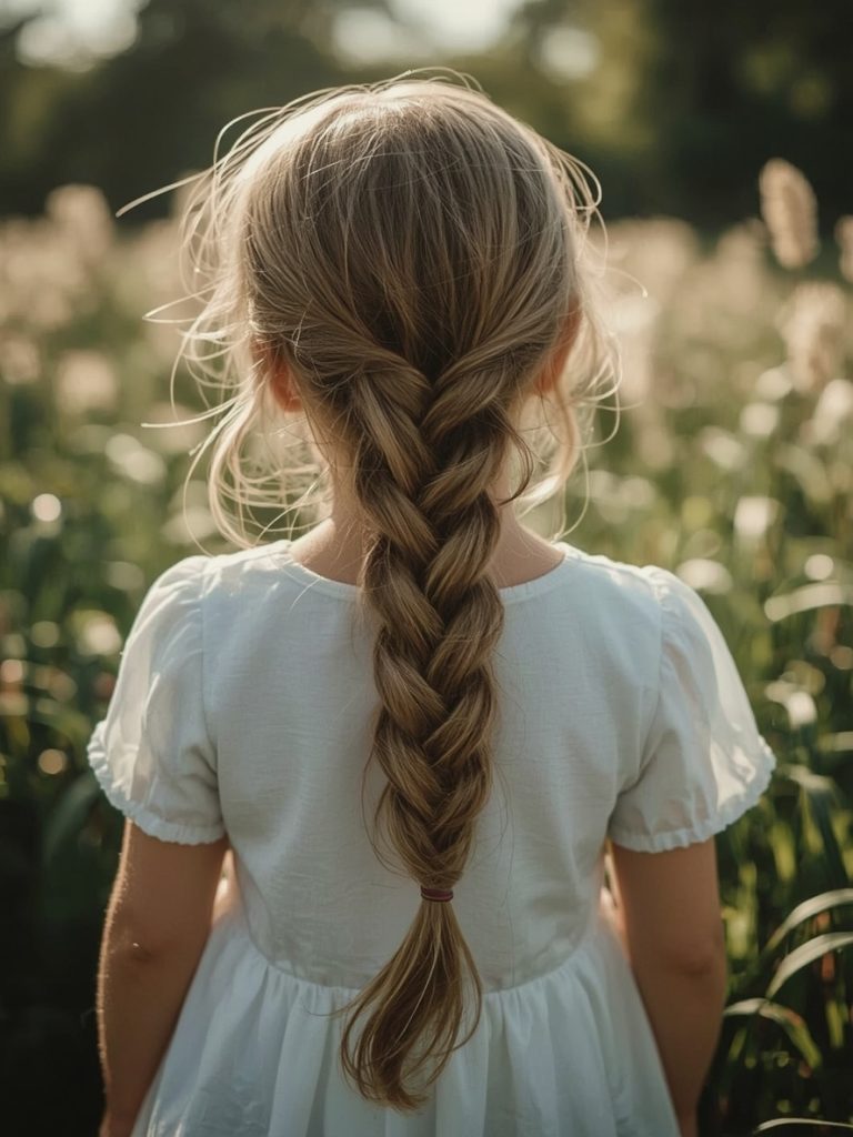 Hair Styles Kids: Twisted Crown Braid