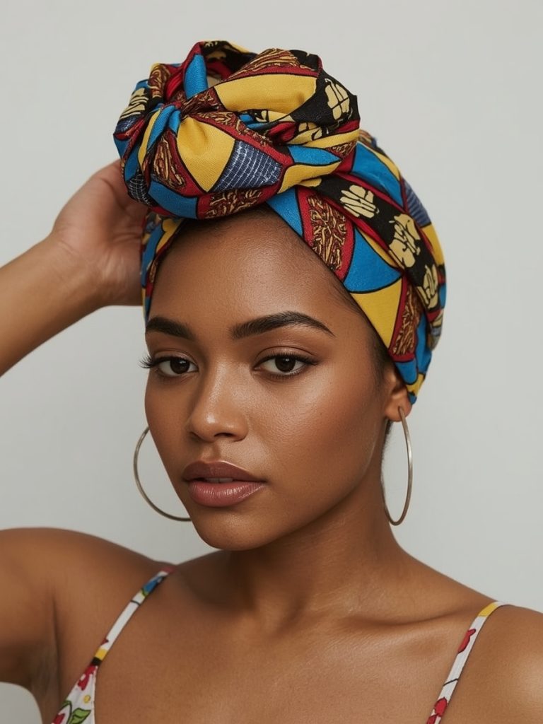 Hair Styles Natural Hair Black: Low Bun with Braids