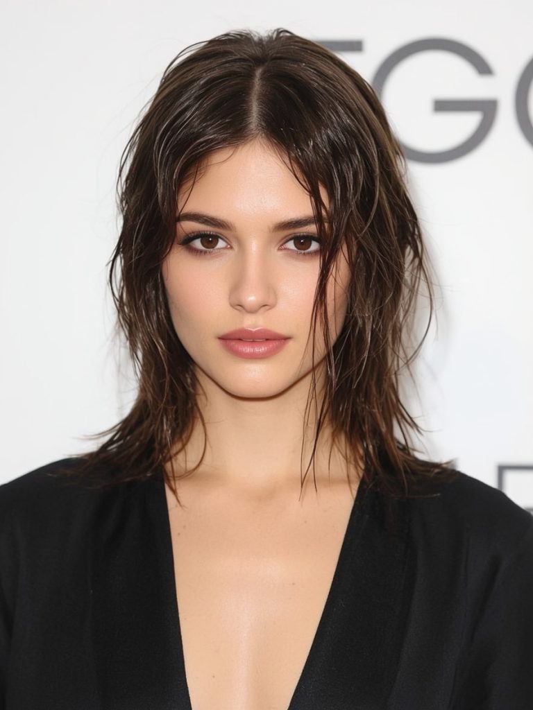 Brunette Summer Hair 2025: Honeycomb Ombre