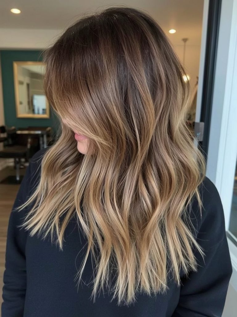 Brunette Summer Hair 2025: Sun-Kissed Waves