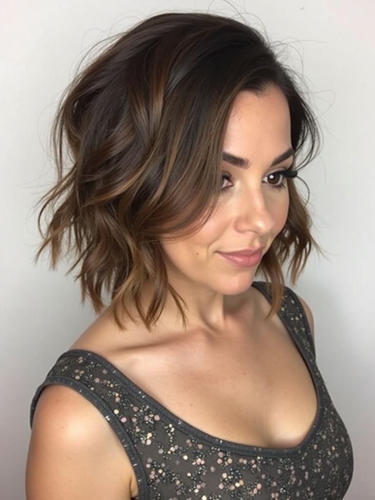 Collarbone Length Hair: Sleek Back Style