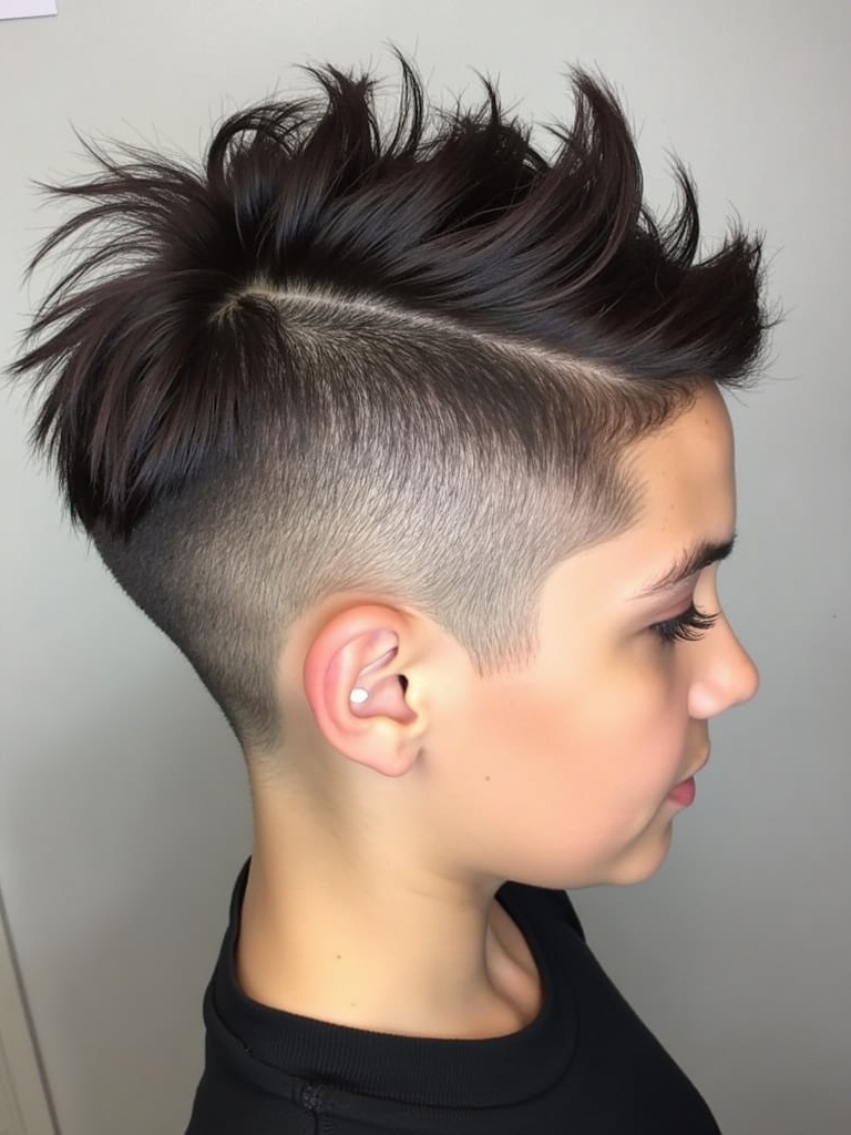 Pixie Cut Back View: The Rounded Back