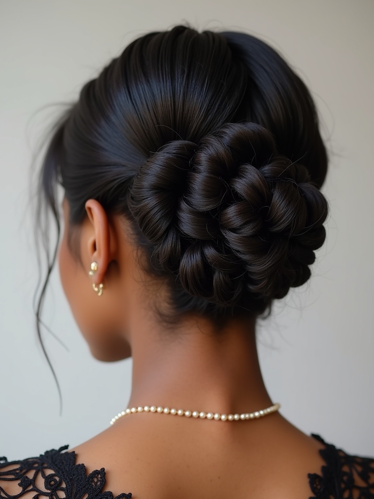 Short Hair Back View: Bowl Cut