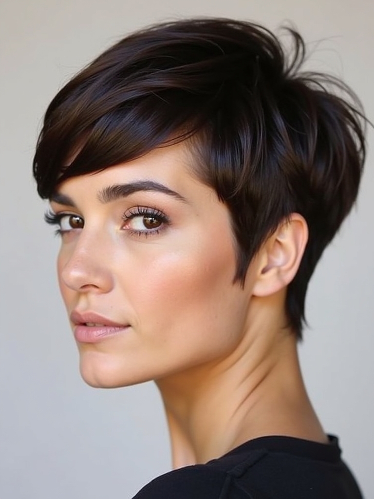 Pixie Cut Back View: Wedge Haircut