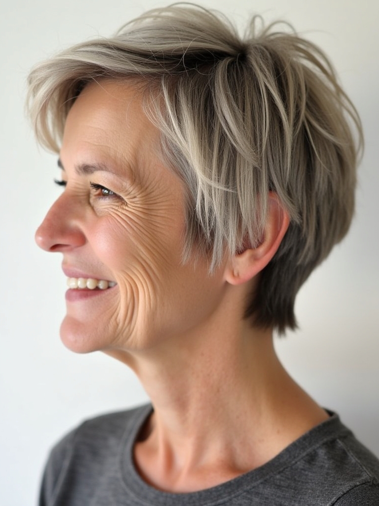 Hairstyles For Thin Hair Fine Over 50: Inverted Bob