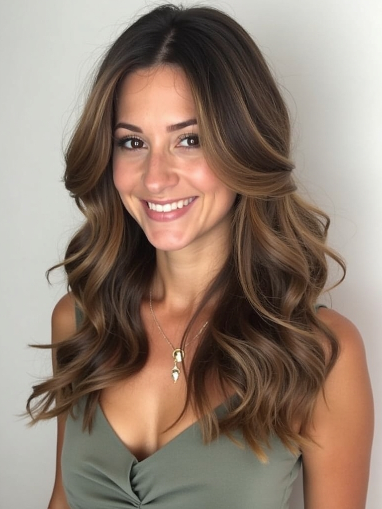 Collarbone Length Hair: Polished Curls