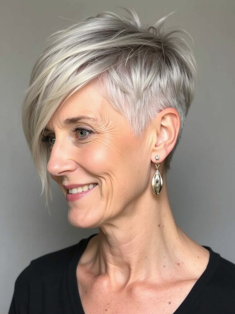 Hairstyles For Thin Hair Fine Over 50: French Bob