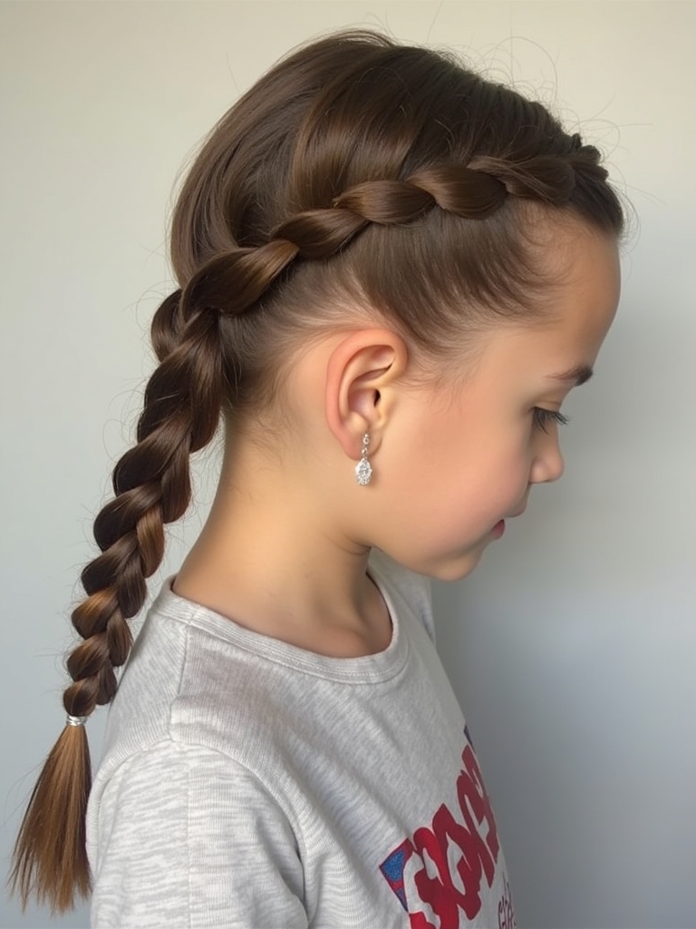 Hairstyles For School: Half-Up Space Buns