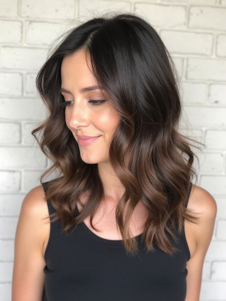 Collarbone Length Hair: Choppy Layers