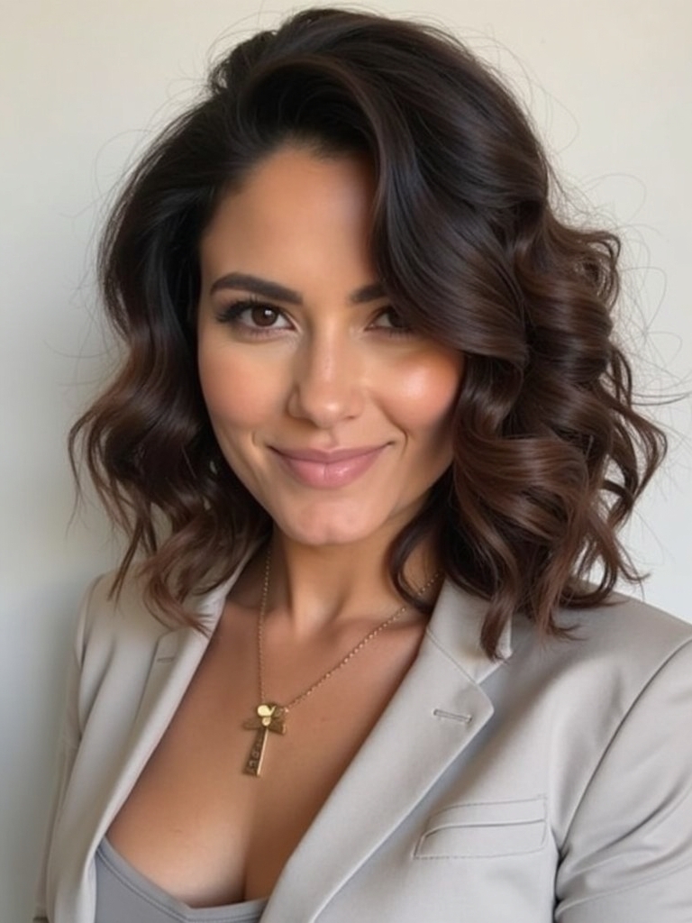 Collarbone Length Hair: Face-Framing Layers