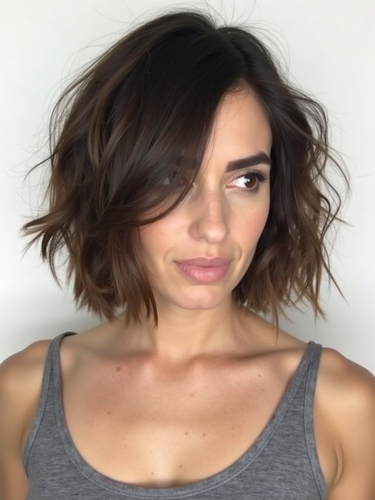Wavy French Bob