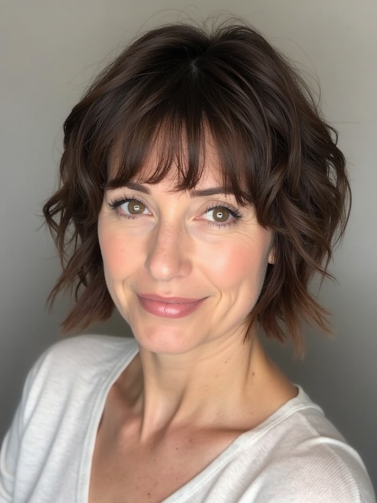 Parisian Chic French Bob