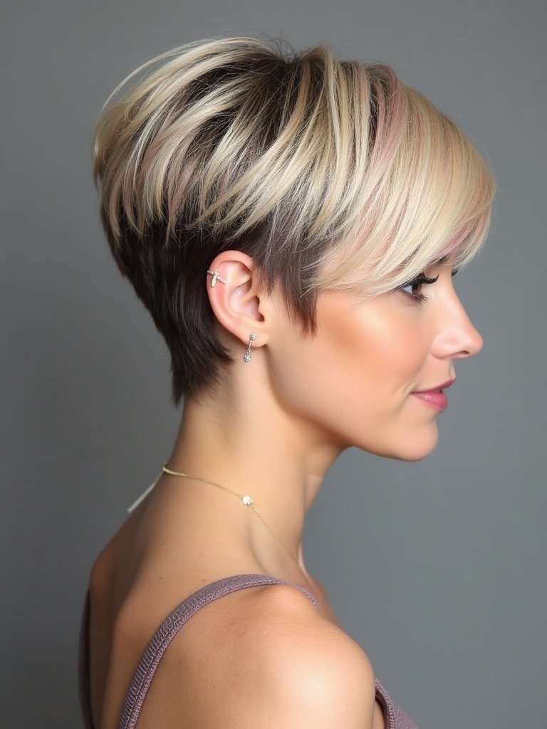 Pixie Cut Back View: The Undercut Pixie