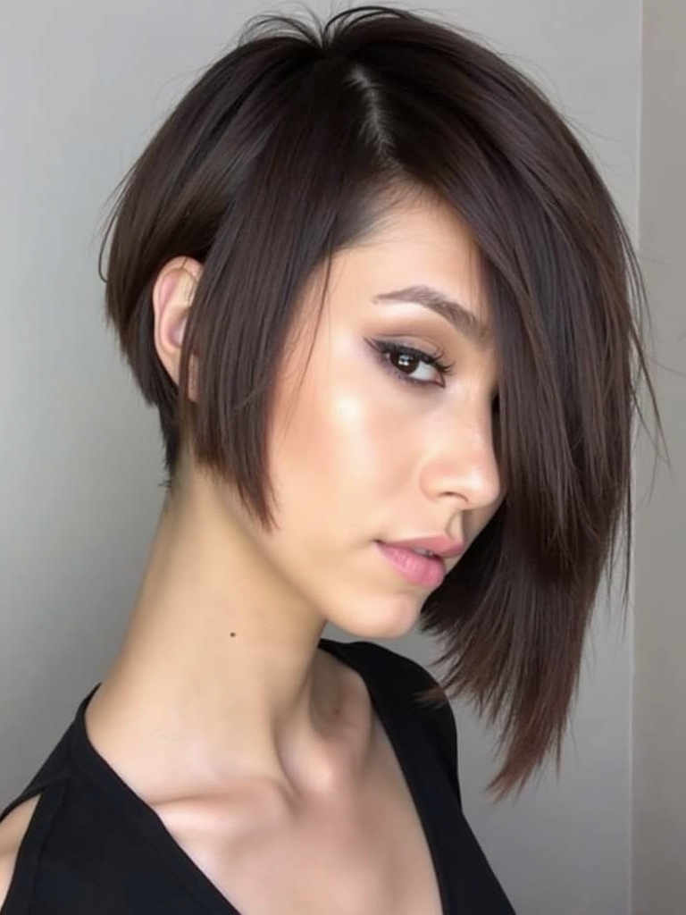 French Bob for Thick Hair