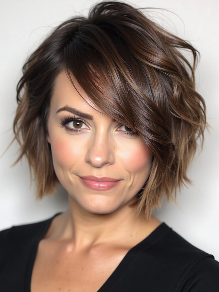 French Bob with Headband