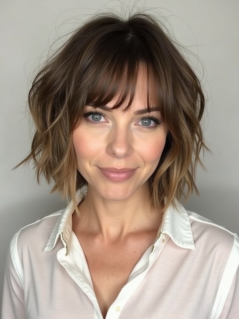 Ombre French Bob