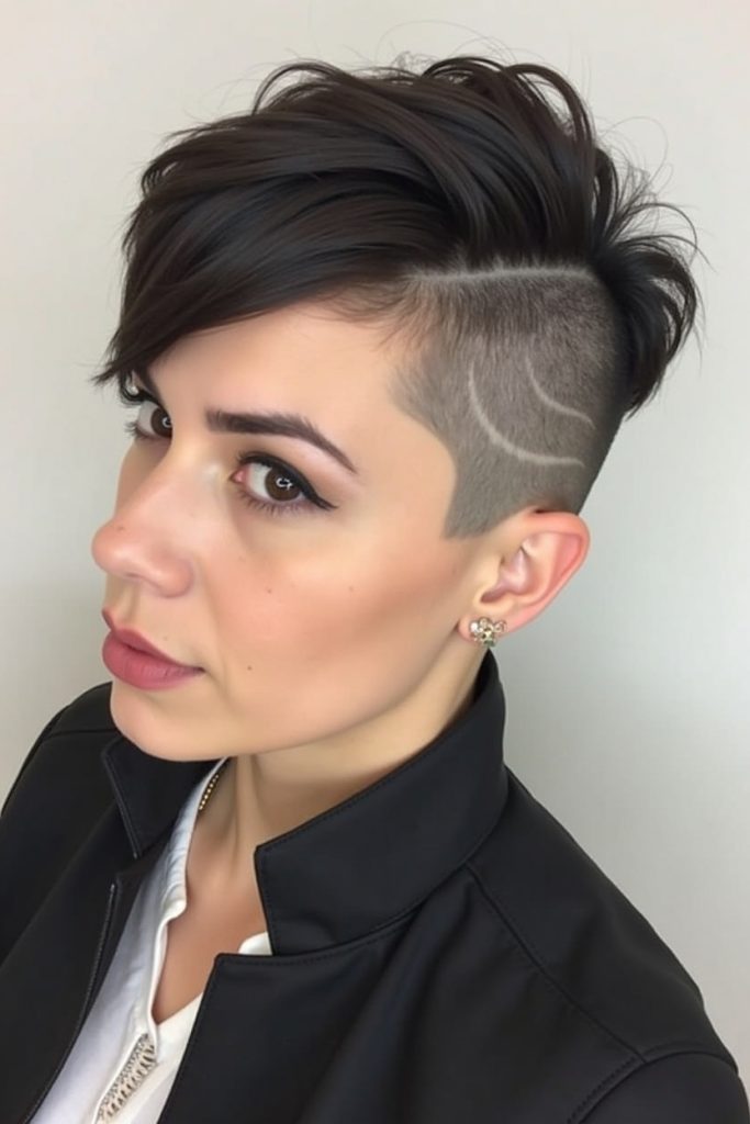 Middle-Parted French Bob