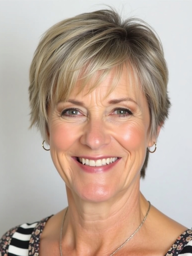 Hairstyles For Thin Hair Fine Over 50: Graduated Bob