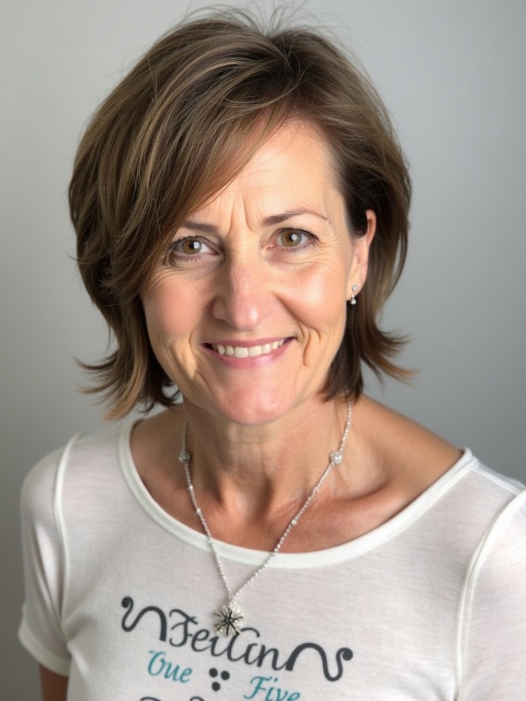 Hairstyles For Thin Hair Fine Over 50: Layered Pixie Cut