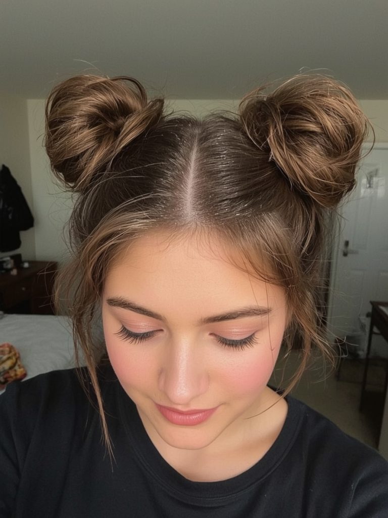 Hairstyles For School: Effortless Low Braid